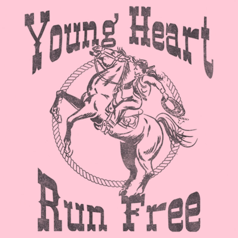 Girl's Lost Gods Young Heart Run Free T-Shirt