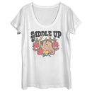 Women's Lost Gods Saddle Up Horse Scoop Neck