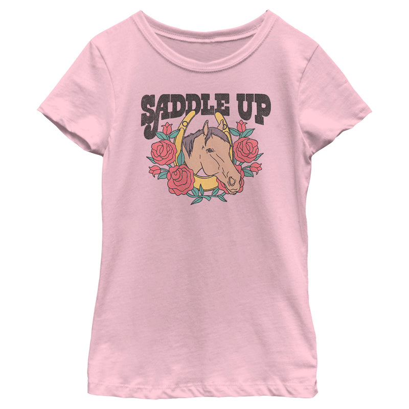 Girl's Lost Gods Saddle Up Horse T-Shirt