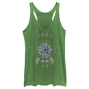 Women's Lost Gods Flower Moon Racerback Tank Top