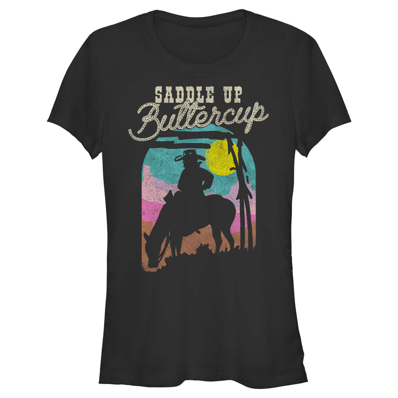 Junior's Lost Gods Saddle Up Buttercup T-Shirt