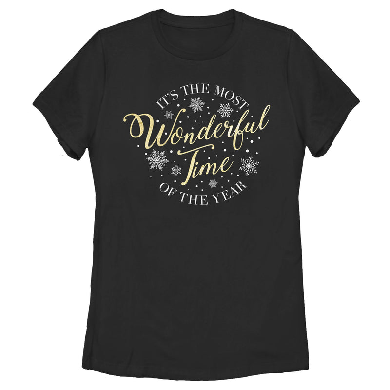 Women's Lost Gods Christmas It's the Most Wonderful Time of the Year T-Shirt