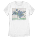 Women's Lost Gods Vincent Van Gogh Irises T-Shirt