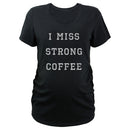 Women's Lost Gods I Miss Strong Coffee T-Shirt