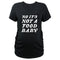 Women's Lost Gods No It’s Not a Food Baby T-Shirt