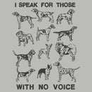 Women's Lost Gods I Speak for Those With no Voice T-Shirt