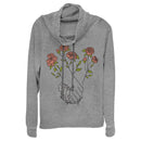 Junior's Lost Gods Come Together in Peace Cowl Neck Sweatshirt