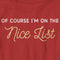 Boy's Lost Gods On the Nice List T-Shirt