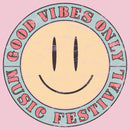 Girl's Lost Gods Good Vibes Only Music Festival T-Shirt