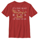 Boy's Lost Gods It’s the Most Wonderful Time of the Year T-Shirt