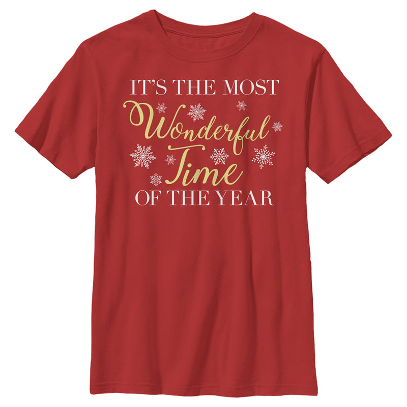 Boy's Lost Gods It’s the Most Wonderful Time of the Year T-Shirt