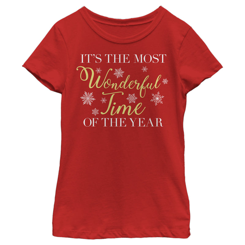 Girl's Lost Gods It’s the Most Wonderful Time of the Year T-Shirt