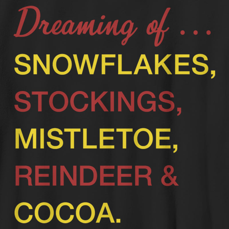 Boy's Lost Gods Christmas Dream List T-Shirt