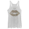 Women's Lost Gods Leopard Lips Racerback Tank Top