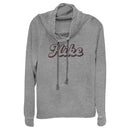 Junior's Lost Gods Hike Outline Cowl Neck Sweatshirt