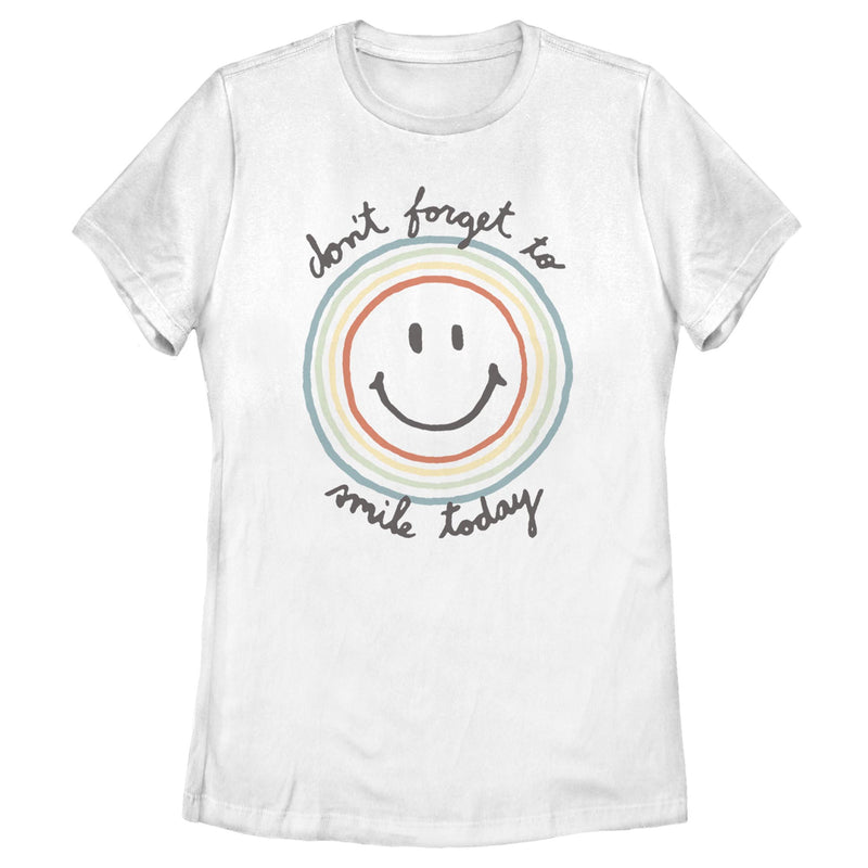 Women's Lost Gods Don't Forget to Smile Today T-Shirt