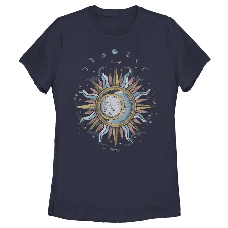 Women's Lost Gods Mystic Sun and Moon T-Shirt