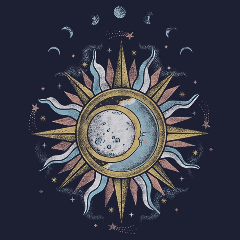 Women's Lost Gods Mystic Sun and Moon T-Shirt