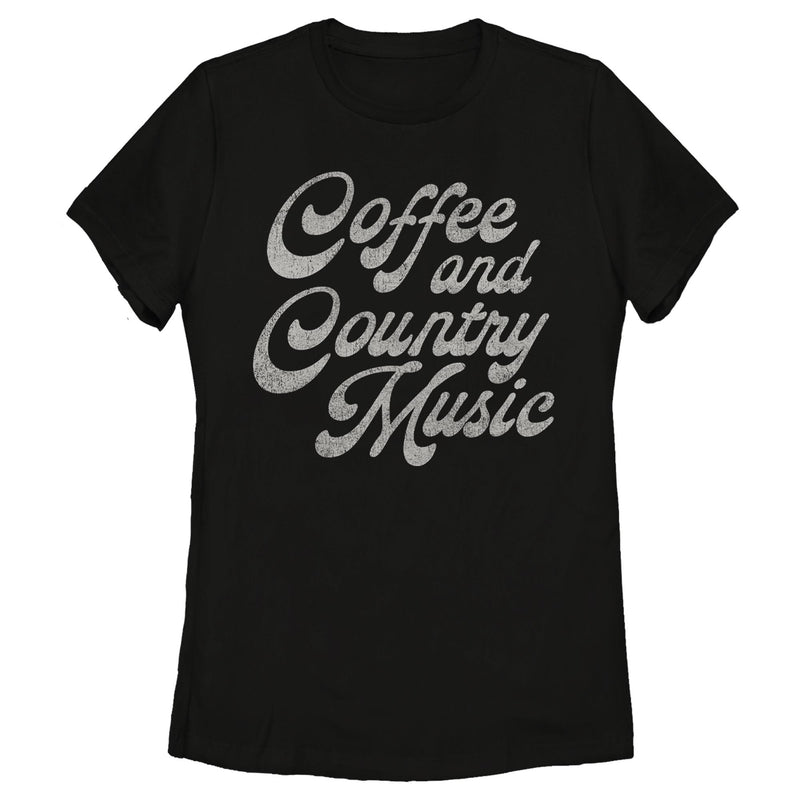 Women's Lost Gods Coffee and Country Coffee T-Shirt