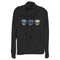 Junior's Lost Gods Alien Starry Night Cowl Neck Sweatshirt