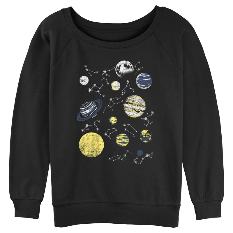 Junior's Lost Gods Zodiac Planet Guide Sweatshirt