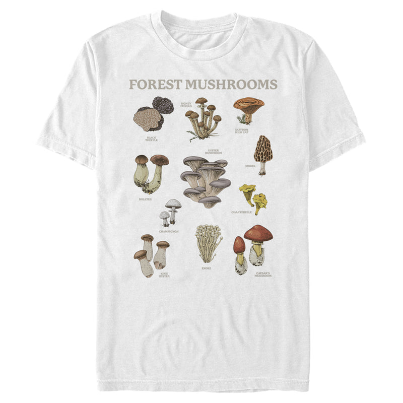 Men's Lost Gods Forest Mushrooms T-Shirt