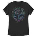 Women's Lost Gods Alien Zodiac Star Symbols T-Shirt