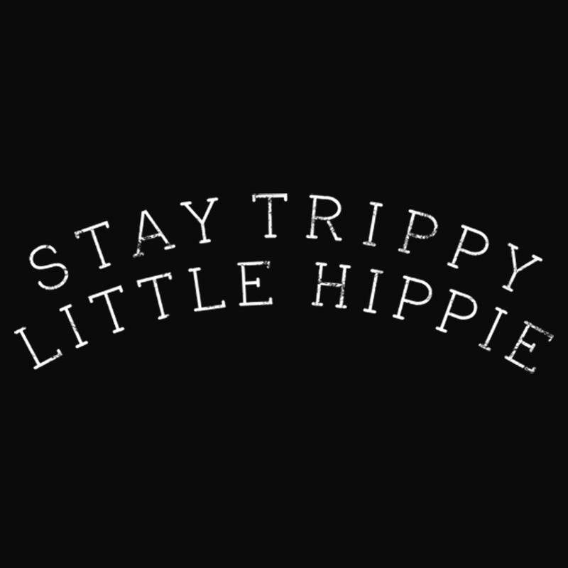 Junior's Lost Gods Stay Trippy Little Hippie Cowl Neck Sweatshirt