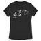 Women's Lost Gods Skeleton Skateboard T-Shirt