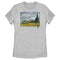 Women's Lost Gods Vincent Van Gogh Wheat Field with Cypresses T-Shirt