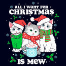 Junior's Lost Gods All I Want for Christmas Is Mew T-Shirt