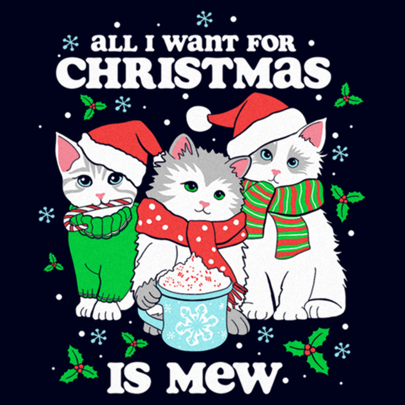 Junior's Lost Gods All I Want for Christmas Is Mew T-Shirt