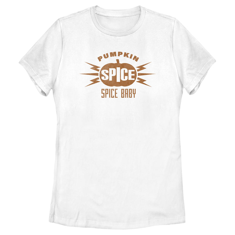 Women's Lost Gods Pumpkin Spice Baby T-Shirt