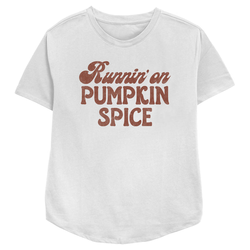 Women's Lost Gods Runnin' on Pumpkin Spice T-Shirt