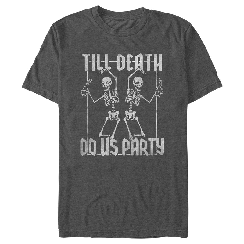 Men's Lost Gods Halloween Till Death Do Us Party T-Shirt