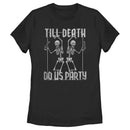 Women's Lost Gods Halloween Till Death Do Us Party T-Shirt