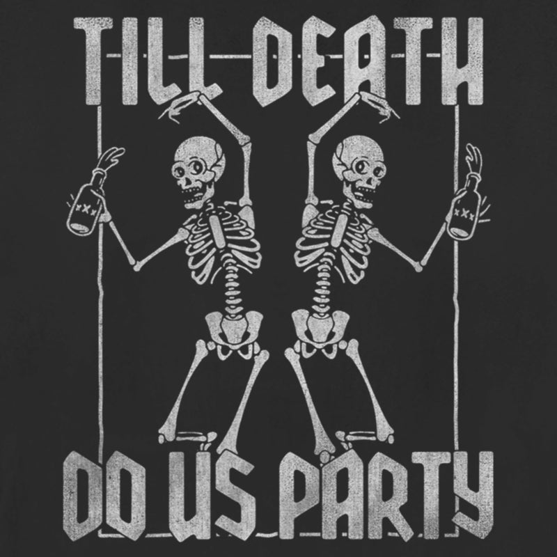 Women's Lost Gods Halloween Till Death Do Us Party T-Shirt