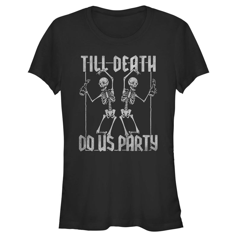 Junior's Lost Gods Halloween Till Death Do Us Party T-Shirt