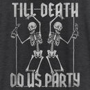 Women's Lost Gods Halloween Till Death Do Us Party Racerback Tank Top