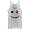 Women's Lost Gods Snowman Face Racerback Tank Top