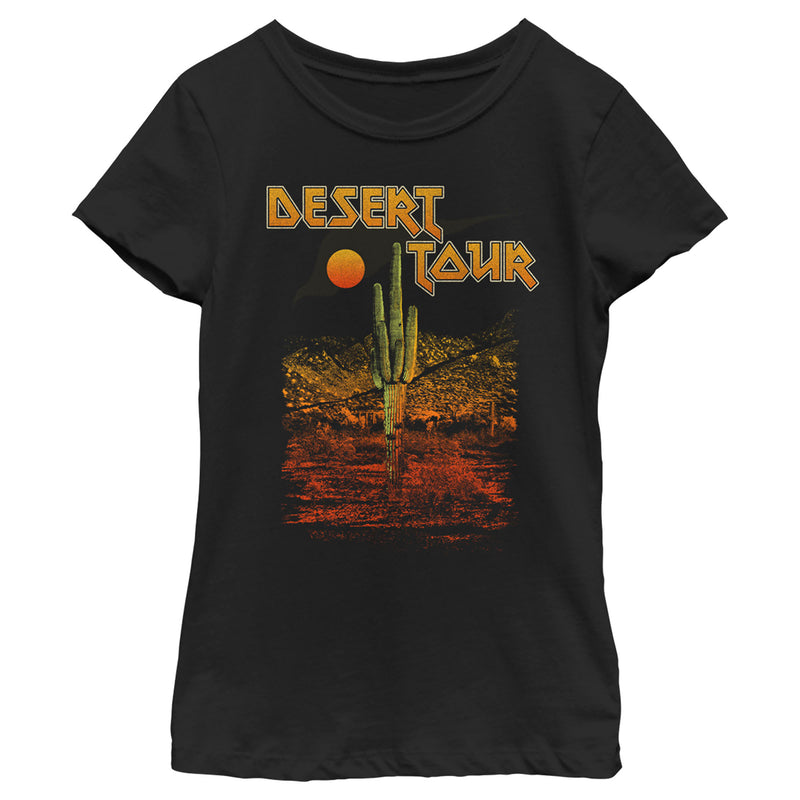 Girl's Lost Gods Desert Tour Poster T-Shirt