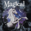 Junior's Lost Gods Magical Unicorn Portrait T-Shirt