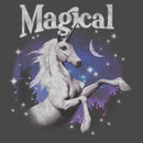 Women's Lost Gods Magical Unicorn Scoop Neck