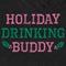 Men's Lost Gods Distressed Holiday Drinking Buddy T-Shirt