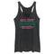 Women's Lost Gods Distressed Holiday Drinking Buddy Racerback Tank Top