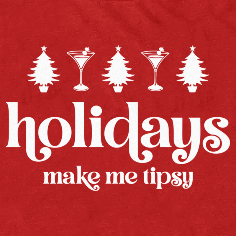 Men's Lost Gods Holidays Make Me Tipsy T-Shirt