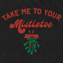 Men's Lost Gods Distressed Take Me to Your Mistletoe T-Shirt