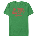 Men's Lost Gods I’m With Naughty T-Shirt