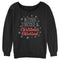 Junior's Lost Gods Christmas Obsessed Sweatshirt