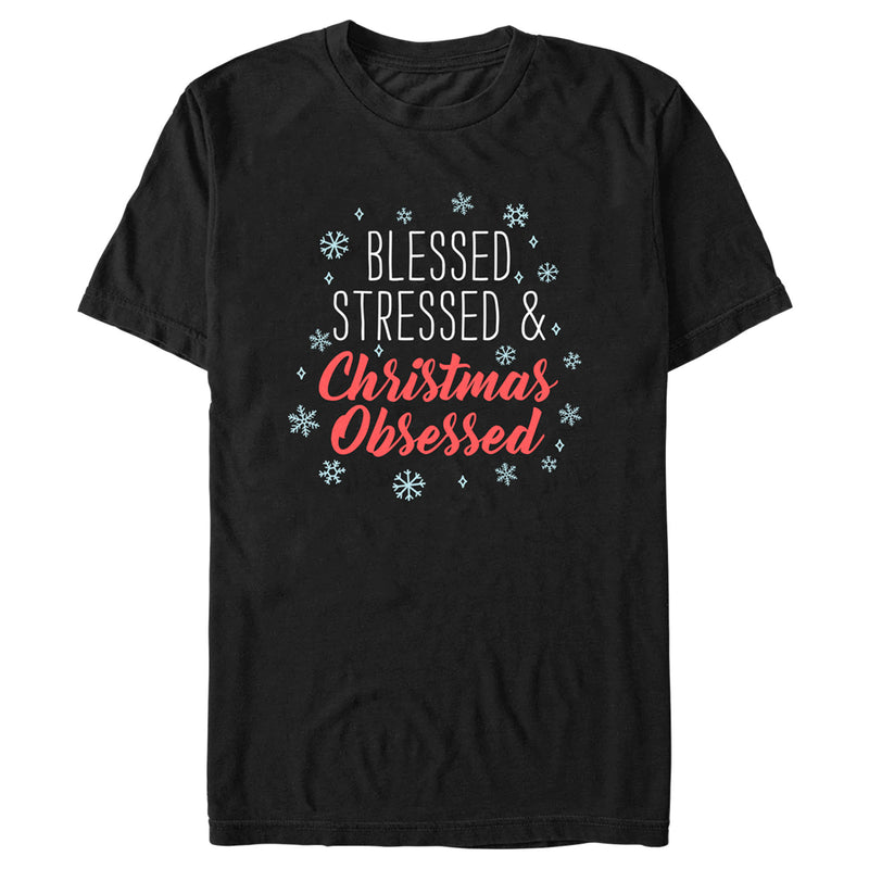 Men's Lost Gods Christmas Obsessed T-Shirt